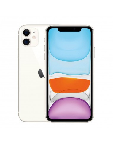 iPhone 11 128 Go - Blanc - Débloqué - Batterie Neuve Fin de série